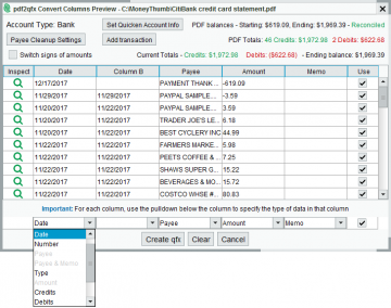 Importing .qif File Into Quicken Deluxe 2018